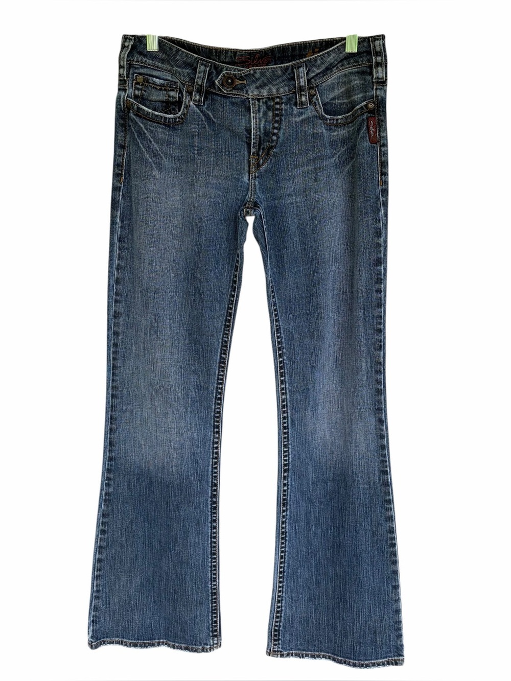 Silver “Tina” Bootcut Flare Blue Jeans